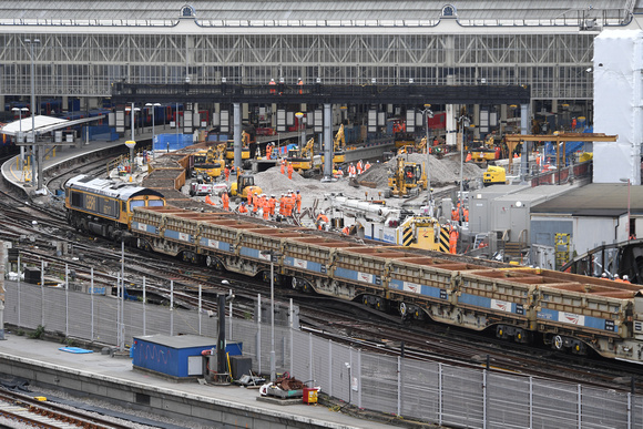 DG278627. Platform rebuilding. Waterloo upgrade. 8.8.17