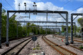 DG414379. TRU Completeted electrification. Stalybridge. 17.4.2024.