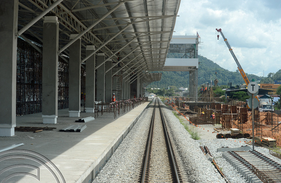 DG134124. New station West of Bukit Mertajam. Malaysia. 21.12.12.