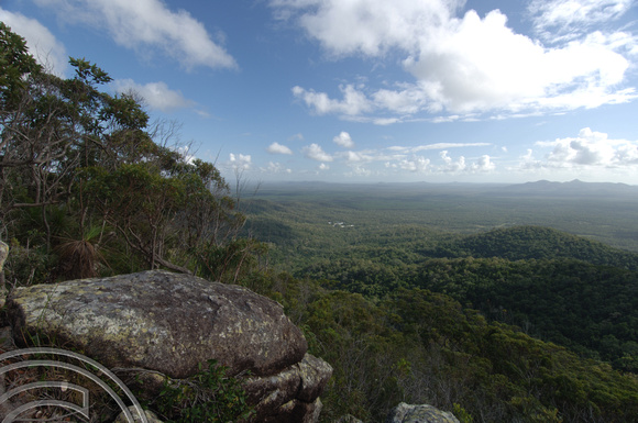 TD01845. Looking out over Byfield National Park. Queensland. Australia. 18.1.07.