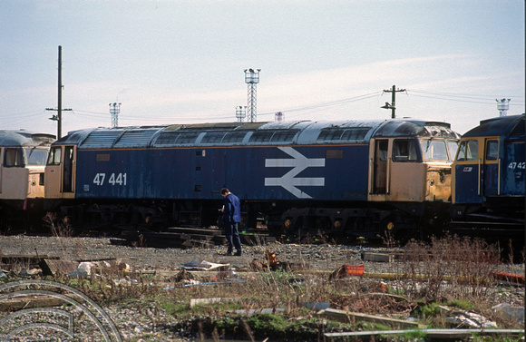 3716. 47441. Condemned. Old Oak Common open day. 19.3.94