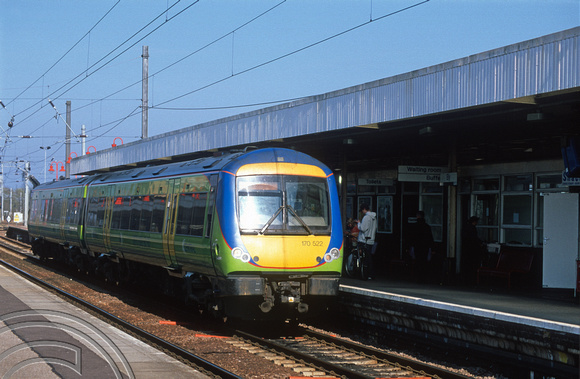 12002. 170522. Working to Stansted Airport. Ely. 22.03.03