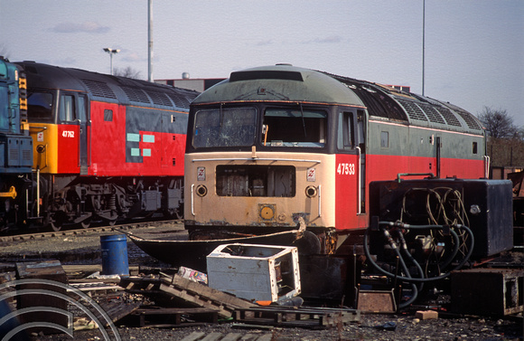 3731. 47533. 47762. Condemned. Old Oak Common open day. 19.3.94