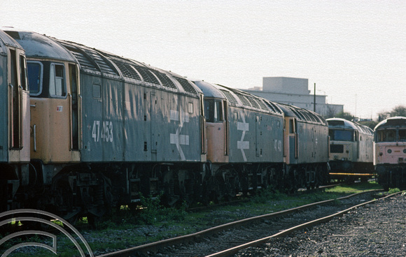 3736. 47453. 47431. Condemned. Old Oak Common open day. 19.3.94