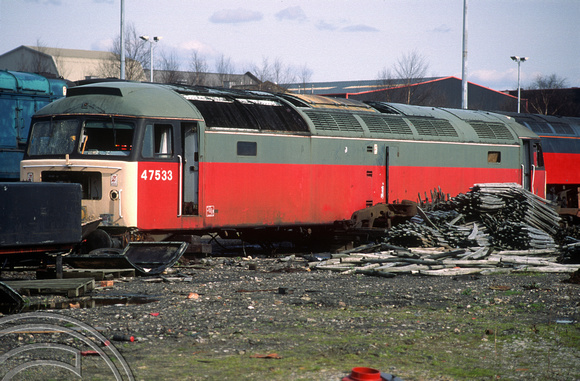 3729. 47533. Condemned. Old Oak Common open day. 19.3.94
