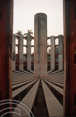 T4615. The Jantar Mantar. Old Delhi. India. January 1994.