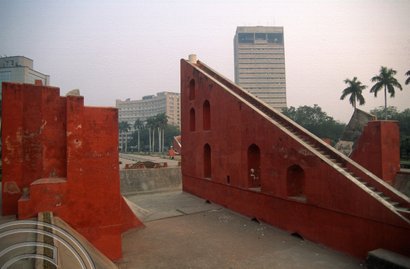 T4617. The Jantar Mantar. Old Delhi. India. January 1994.