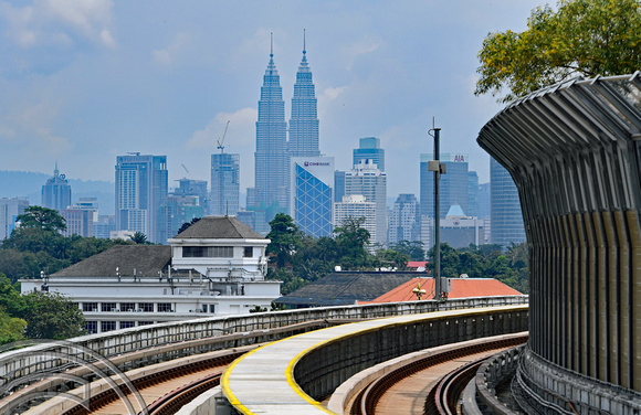 DG266513. City view. Klang Valley MRT. Sementan. Kuala Lumpur. Malaysia. 20.2.17