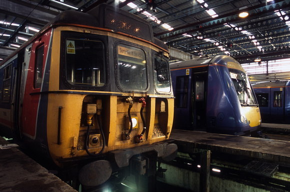 R00789. 312792. Inside the depot. East Ham. 2003