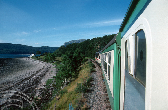 17998. 37419. En-route to Inverness from the Kyle of Lochalsh. 23.07.90