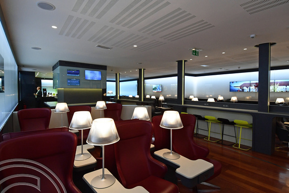 DG270884. New Eurostar Business Executive lounge. Brussels Midi. Belgium. 23.5.17