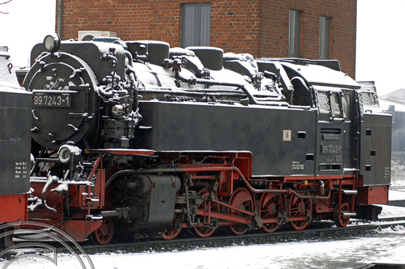 FDG05089. 99 7243. Wernigerode. Harz Railway. Germany. 10.2.07
