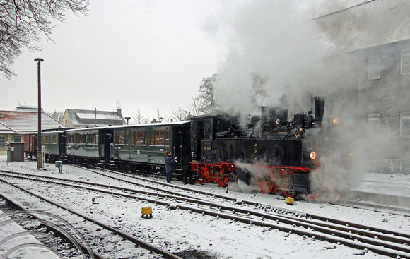 FDG05095. 99 5901. Wernigerode. Harz Railway. Germany. 10.2.07