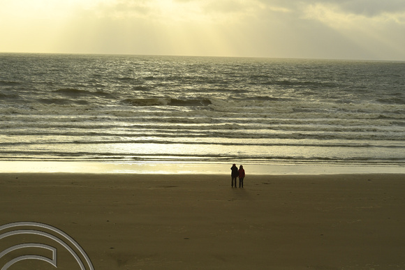 DG284513. The coast at Barmouth. Wales. 10.10.17