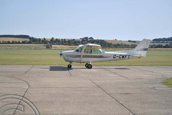 DG401688. G-CWFT. Cessna 172N Skyhawk. Duxford. Cambridgeshire. 5.9.2023.