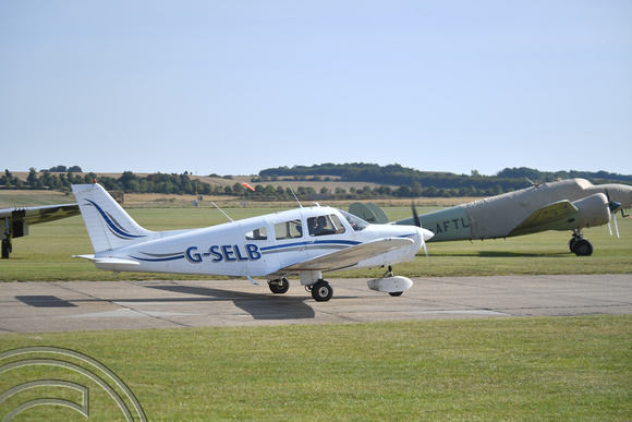 DG401710. G-SELB. Piper PA-28-161 Warrior II. Duxford. Cambridgeshire. 5.9.2023.