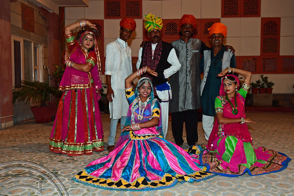 DG293445. Dancers. Jaipur. Rajasthan. India. 10.3.18