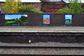 DG404220. Community rail artwork. Hyde North. 10.10.2023.