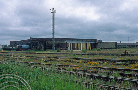 04894. The old steam locomotive depot. Workington.16.6.1995