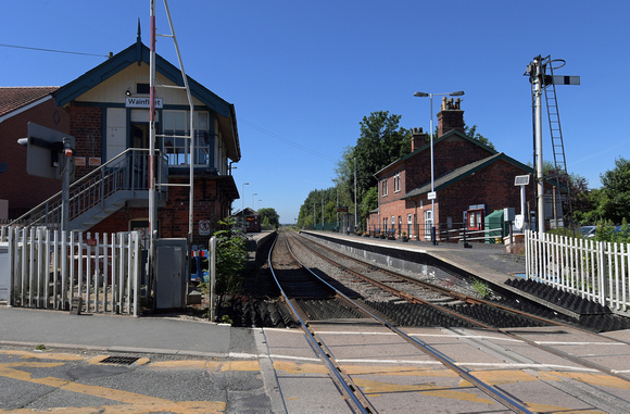 DG300854. View of the station. Wainfleet. 26.6.18