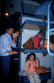 T5910. Indian family on the sleeper to Goa. Karnataka. India. January 1997