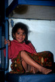 T5911. Indian family on the sleeper to Goa. Karnataka. India. January 1997