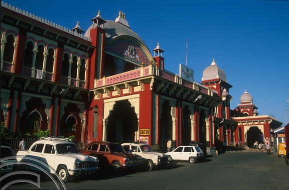 T6659. Egmore railway station. Chennai. Tamil Nadu. India. February 1998
