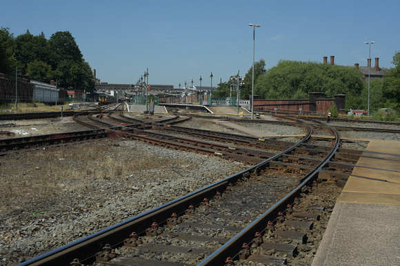 DG301315.  View of the station. Shrewsbury. 28.6.18
