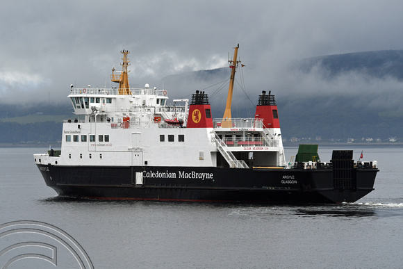 DG251604. Calmac ferry 'Argyle'. Wemyss Bay. 22.08.16