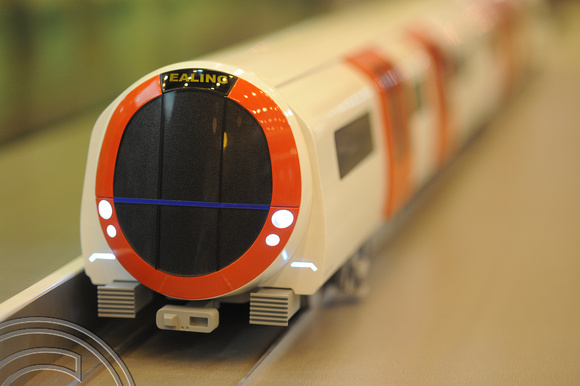 DG84293. Siemens tube train project. Railtex 2011. London. 14.6.11.