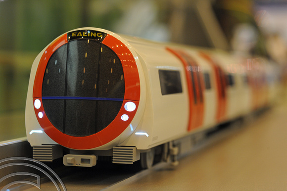 DG84297. Siemens tube train project. Railtex 2011. London. 14.6.11.