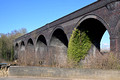 DG410667. Disused viaduct. Horbury Bridge. West Yorkshire. 24.2.2024.