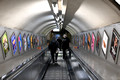 DG410824. Cross passage. Embankment underground station. London. 26.2.2024.