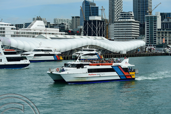 DG318489. Fullers ferry. Auckland. North Island. New Zealand. 29.1.19