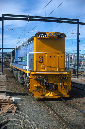 FR0633. DFT Co-Co No 7239. Wellington. North Island. New Zealand. 05.02.1999