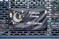 DG413702. Ramadan banner on a shop. Huddersfield Rd. Ravensthorpe. West Yorkshire. 3.4.2024.