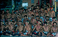 T5203. Kecak dance performers. Ubud. Indonesia. January 1995.