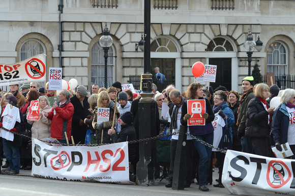 DG166279. Anti Hs2 demo. London. 25.11.13.