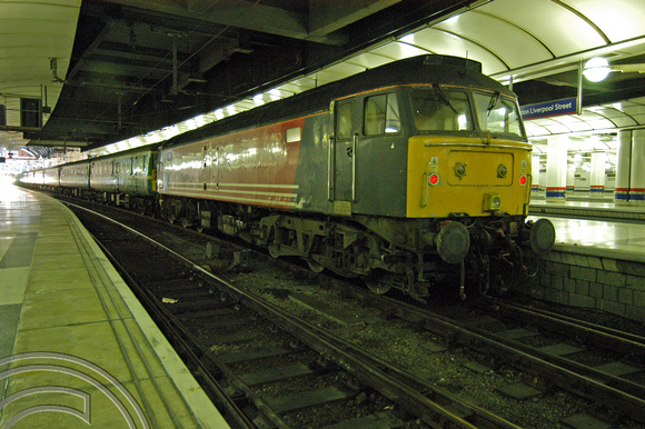 DG00239. 47818. 15.30 to Norwich. Liverpool St. 20.3.04.