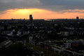 DG416174. Sunset over the city. Dusseldorf. Germany. 7.5.2024.