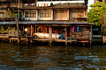 DG205018. Buildings on the Chao Phraya river. Bangkok. Thailand. 5.2.15