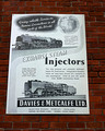 DG414875. Old poster. Romiley. 29.4.2024.