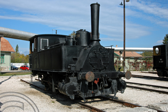 FDG1177. No 765. Rail museum. Budapest. Hungary. 30.9.04.