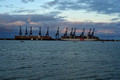 DG379591. Container ships. Felixstowe. Suffolk. 18.9.2022.