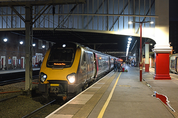 DG436166. 220032. 1M50. 1245 Bournemouth to Manchester Piccadilly. Stoke-on-Trent. 30.12.2024.