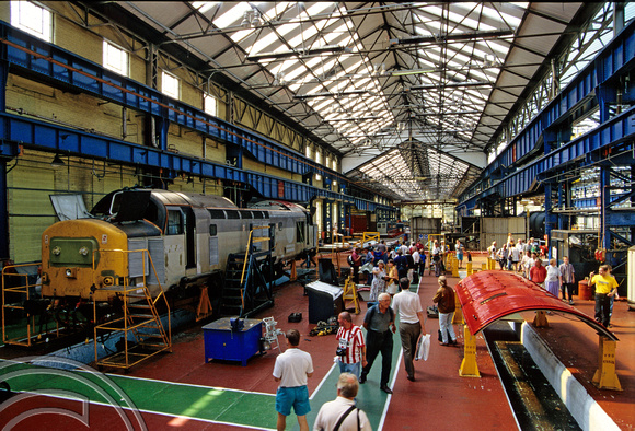 06016. 37668 & view of works. Crewe. 17.8.96.