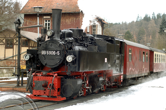 FDG3003. 99 5906. Alexisbad. Harz Railway. Germany. 17.2.06.
