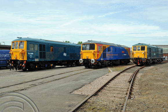 DG23196. 73006. 73109. 73119. Eastleigh Open day. 23.5.09.