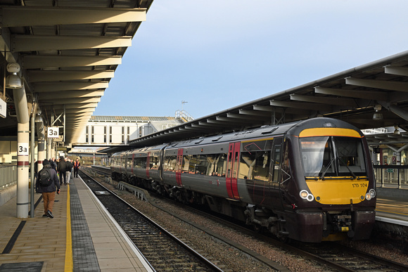 DG435745. 170104. 1D55. 0909 Birmingham New Street to Nottingham. Derby. 20.12.2024.