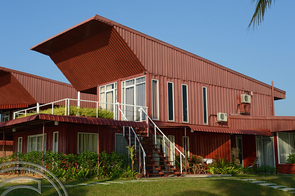 DG204468. 'Container' rooms. Ocean residence. Kuah. Langkawi. Malaysia. 17.1.15.
